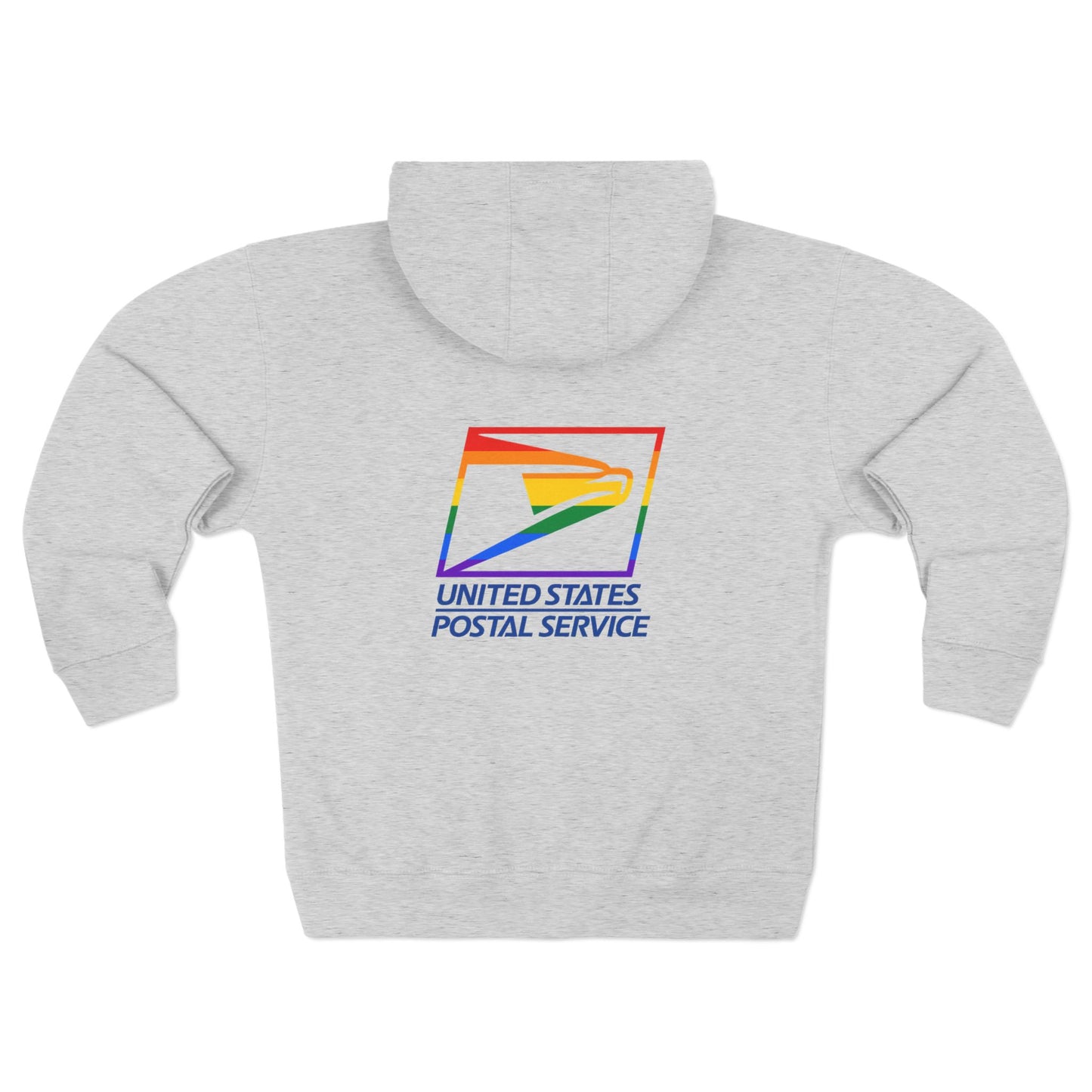 USPS Pride Logo Zip Up Hoodie
