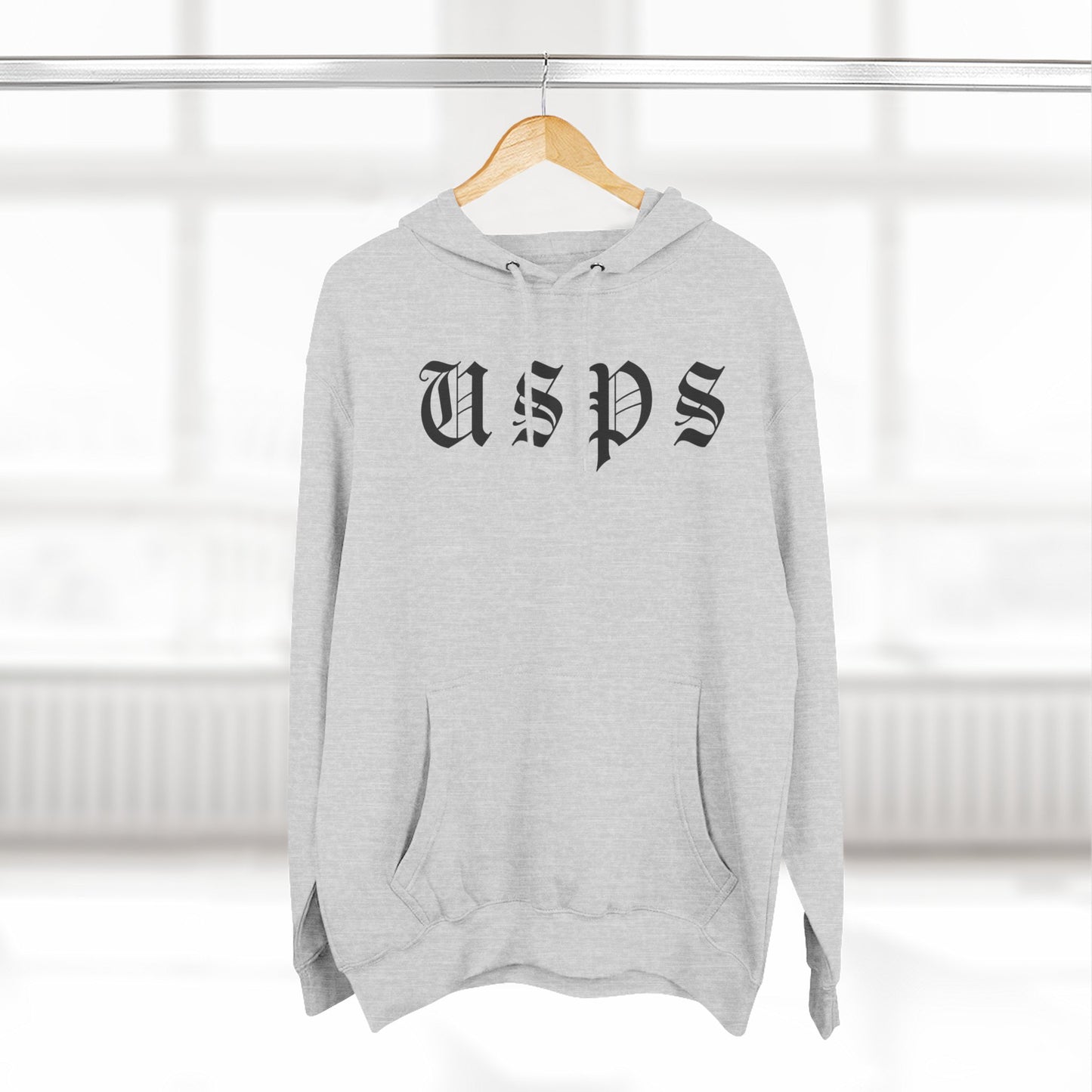 USPS (fancy letters) Pullover Hoodie