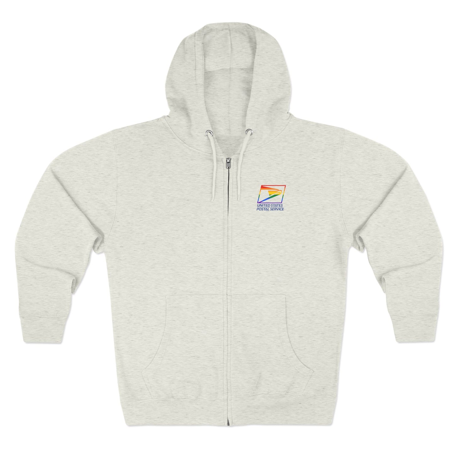 USPS Pride Logo Zip Up Hoodie