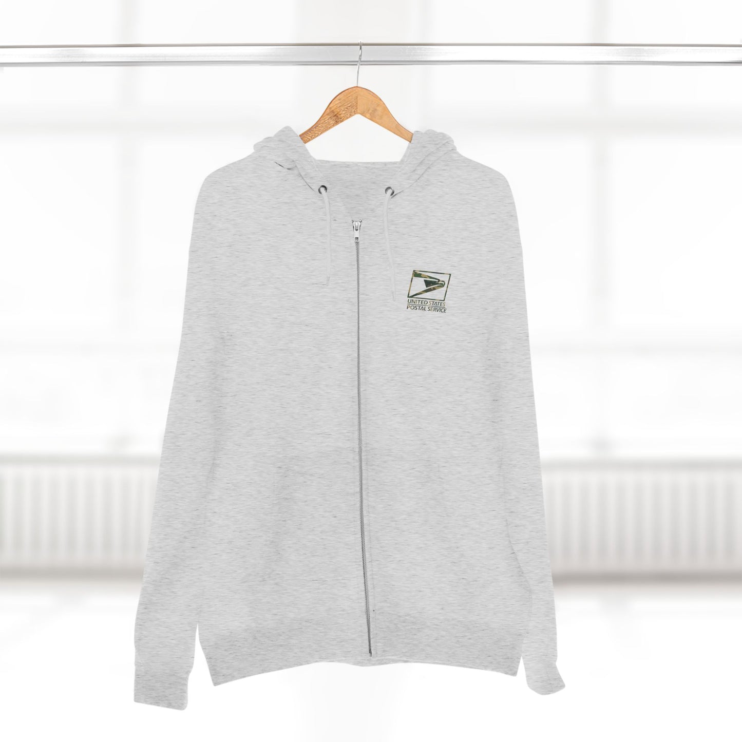 USPS Camo Logo Zip Up Hoodie