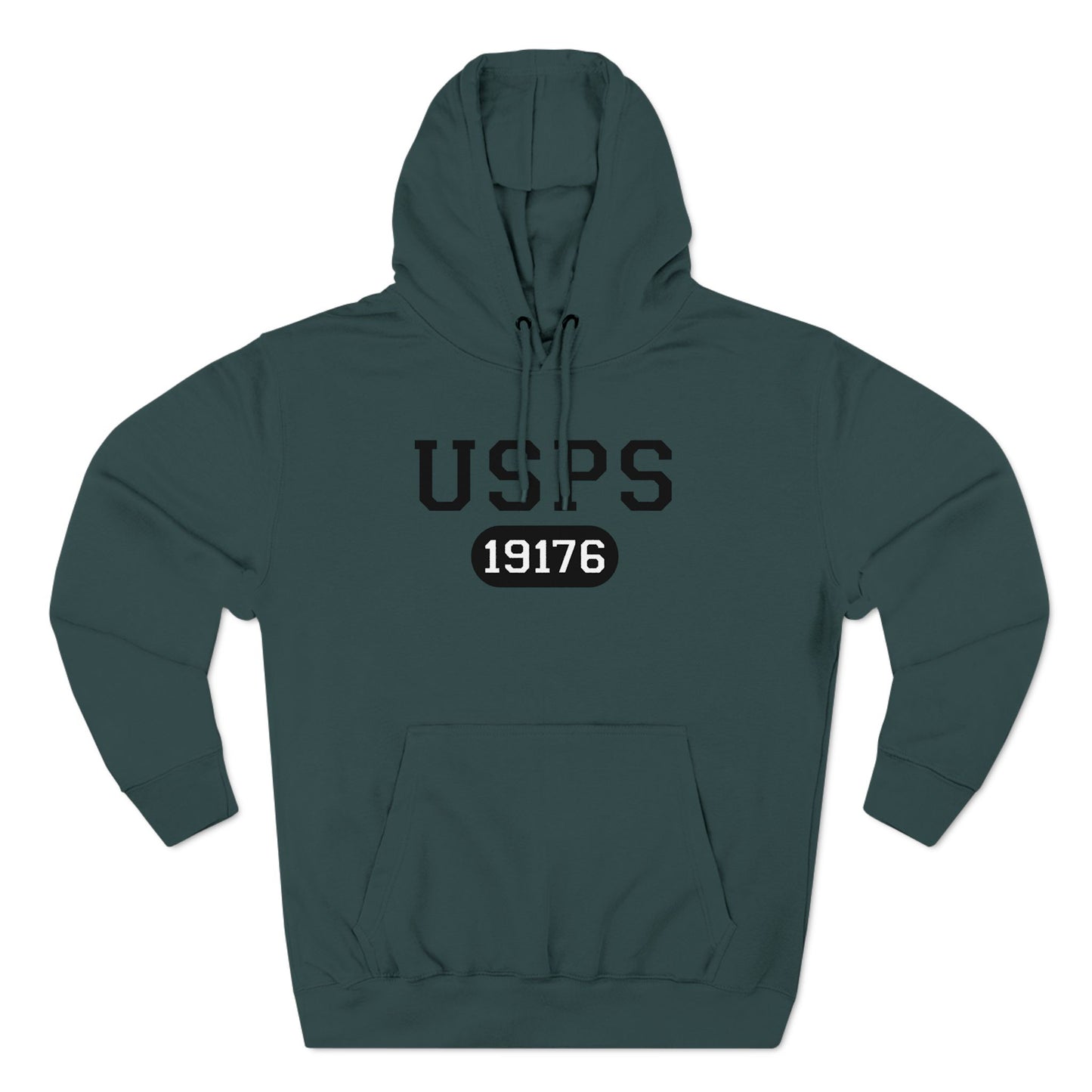USPS Zip Code Pullover Hoodie
