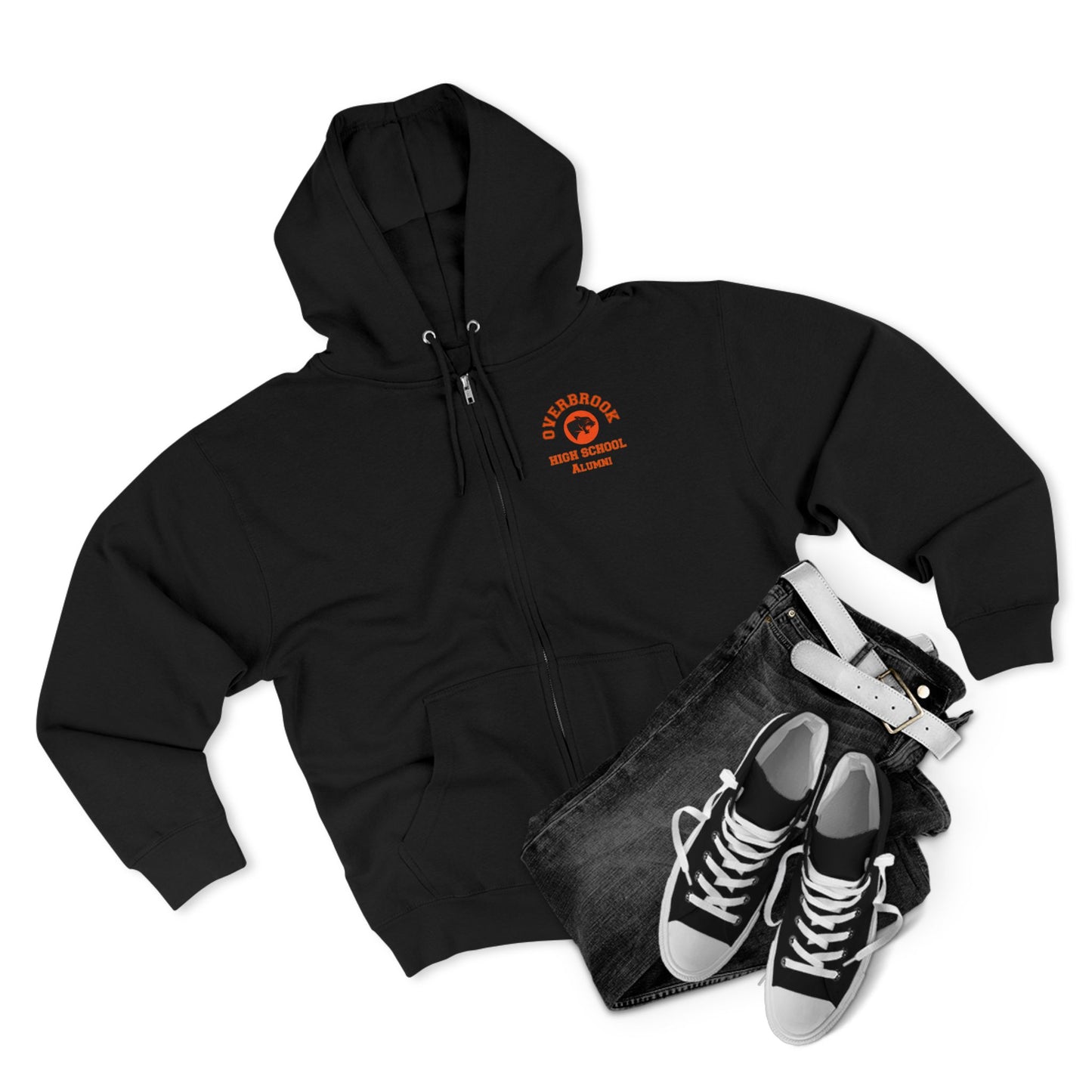 Overbrook High Alumni Zip Up Hoodie