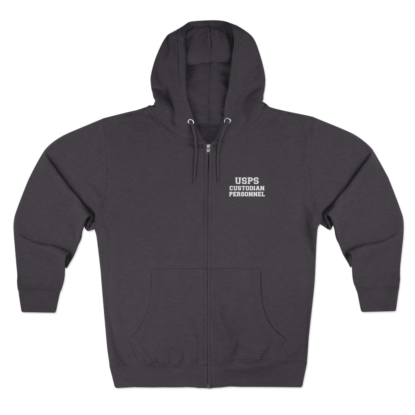 USPS Custodian Personnel Zip Hoodie