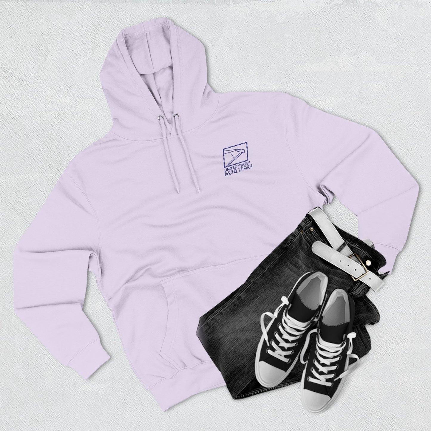 USPS Pearls Logo Pullover Hoodie
