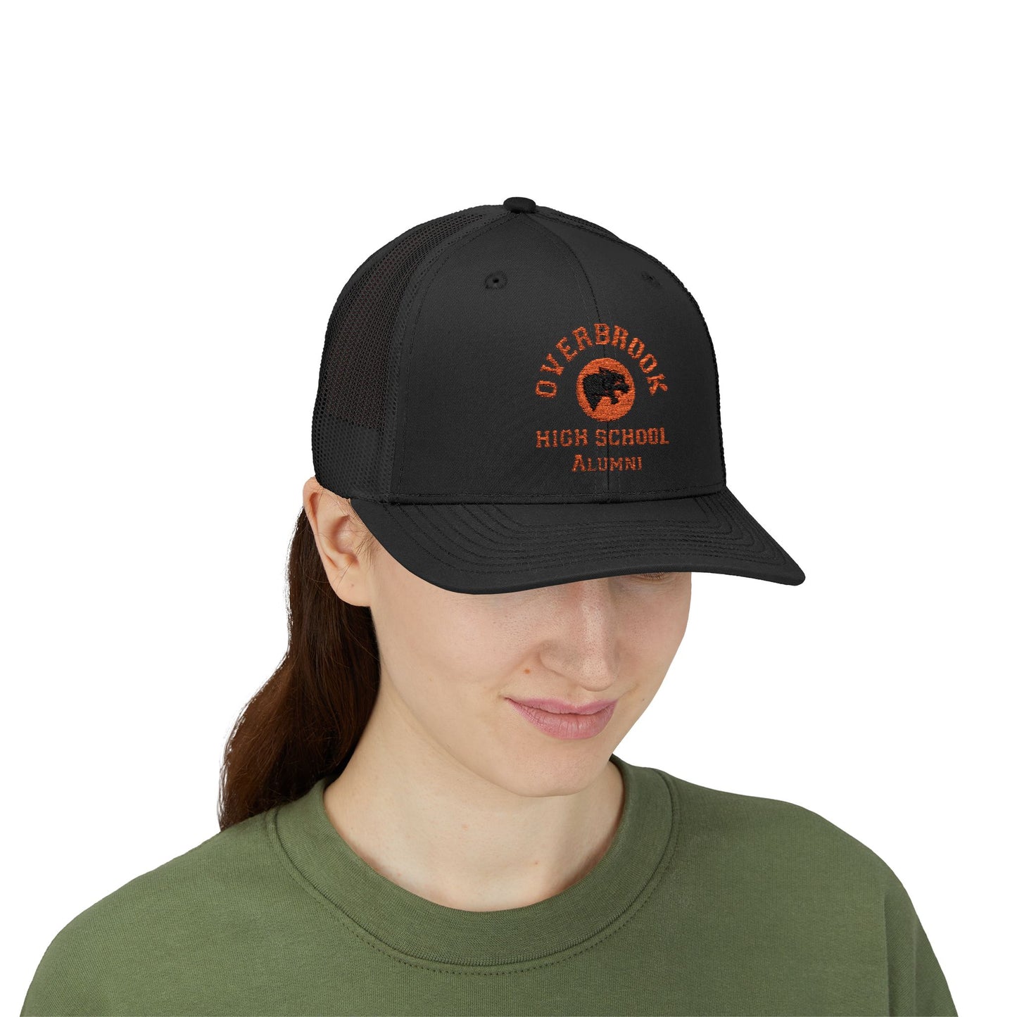 "Embroidery" Overbrook High School Alumni Snapback Trucker Cap