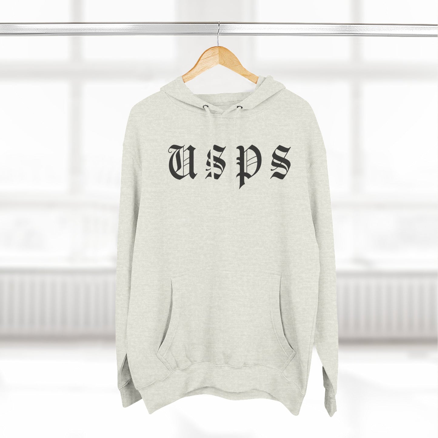 USPS (fancy letters) Pullover Hoodie