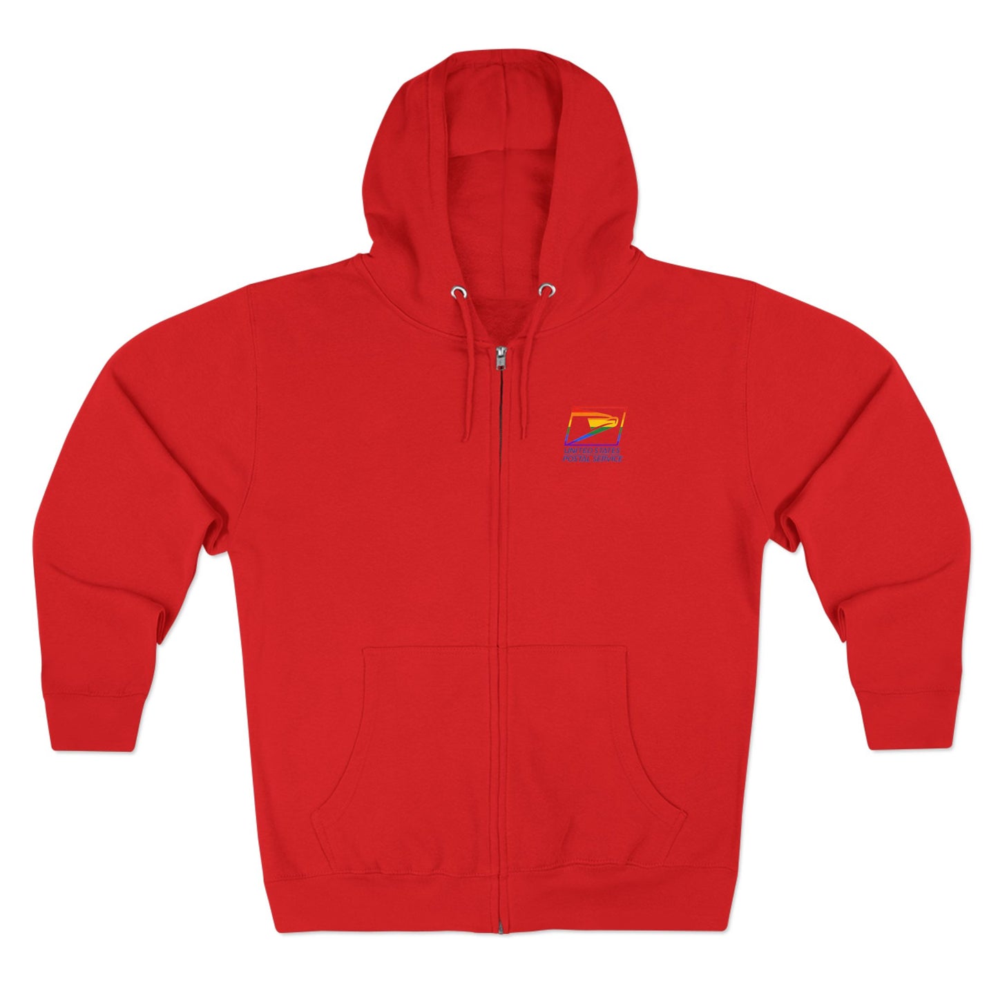 USPS Pride Logo Zip Up Hoodie