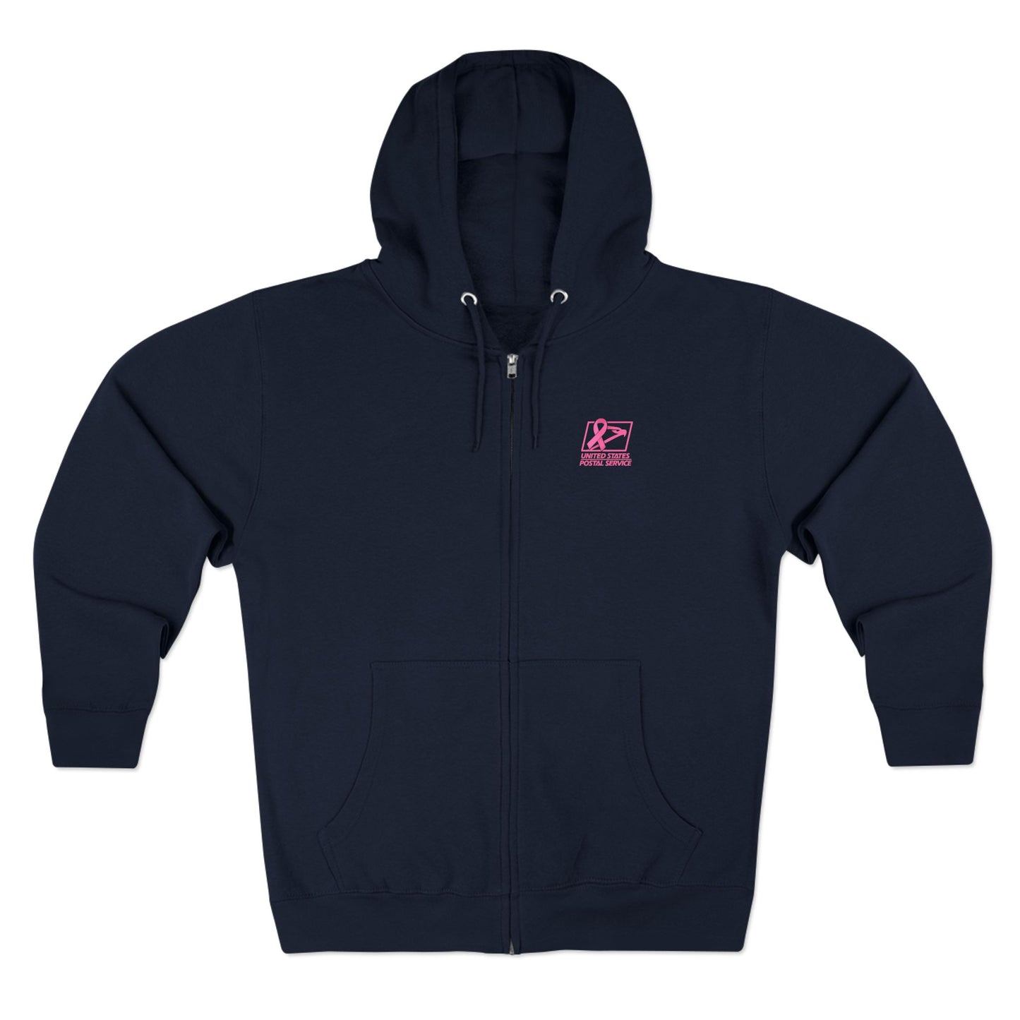 USPS Awareness Logo Zip Up Hoodie