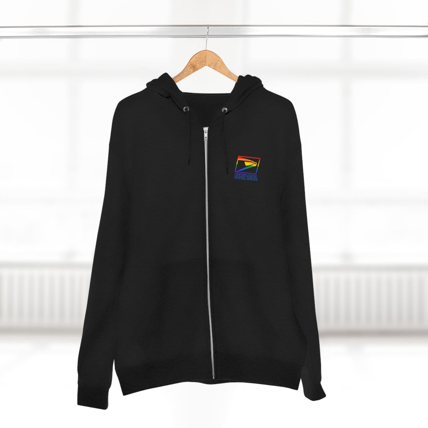 USPS Pride Logo Zip Up Hoodie