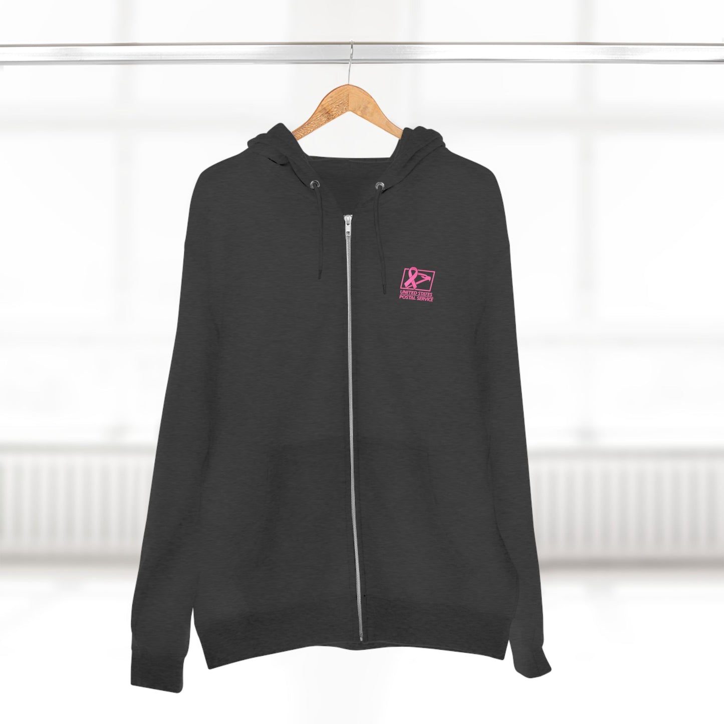 USPS Awareness Logo Zip Up Hoodie