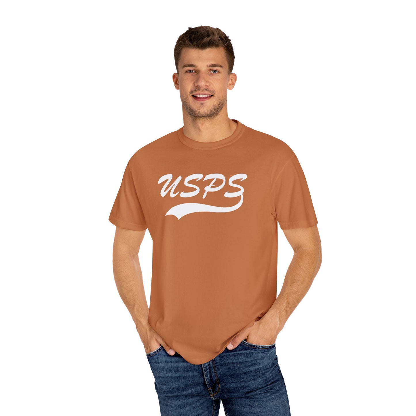 USPS Summer Colors Baseball Logo T-Shirt