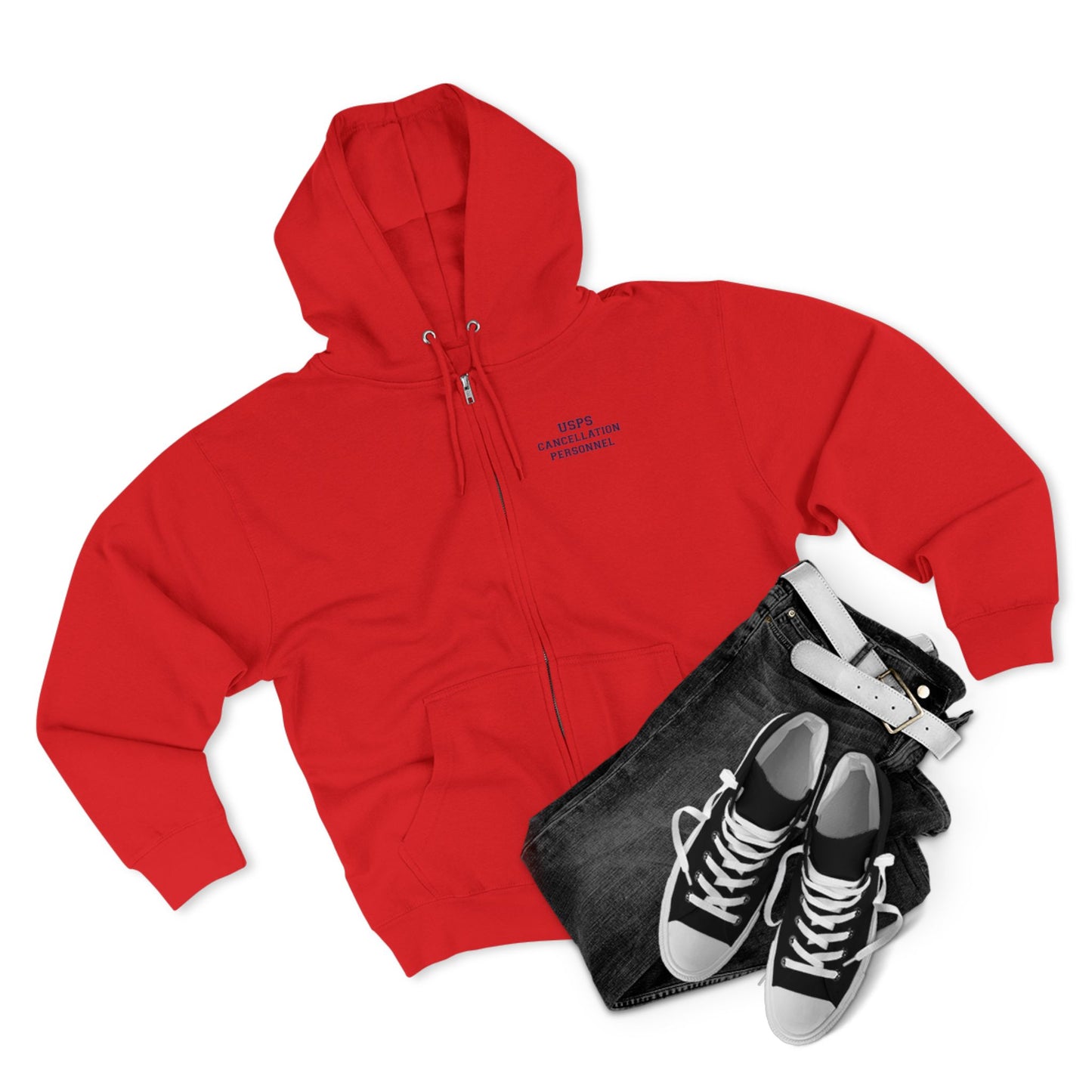 USPS Cancellation Personnel Zip Up Hoodie
