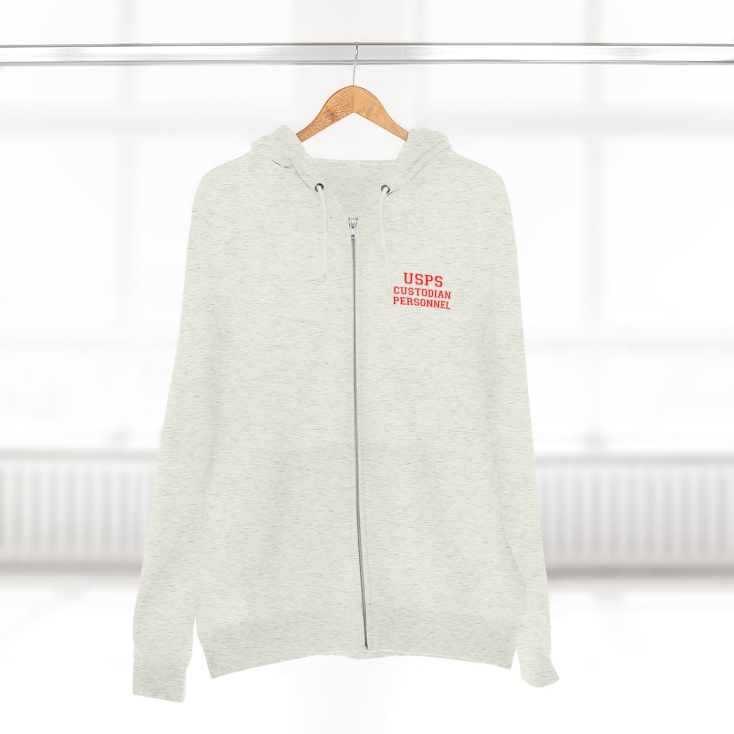 USPS Custodian Personnel Zip Hoodie