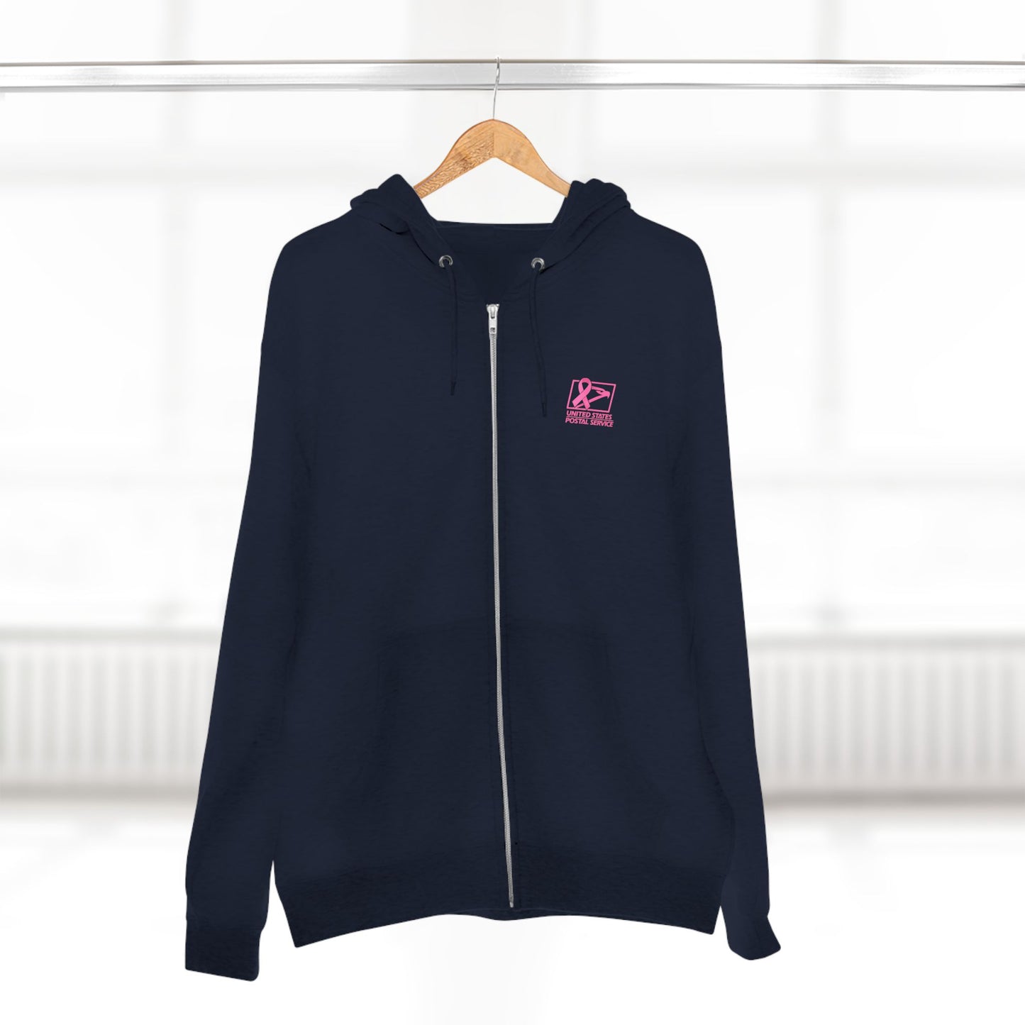 USPS Awareness Logo Zip Up Hoodie