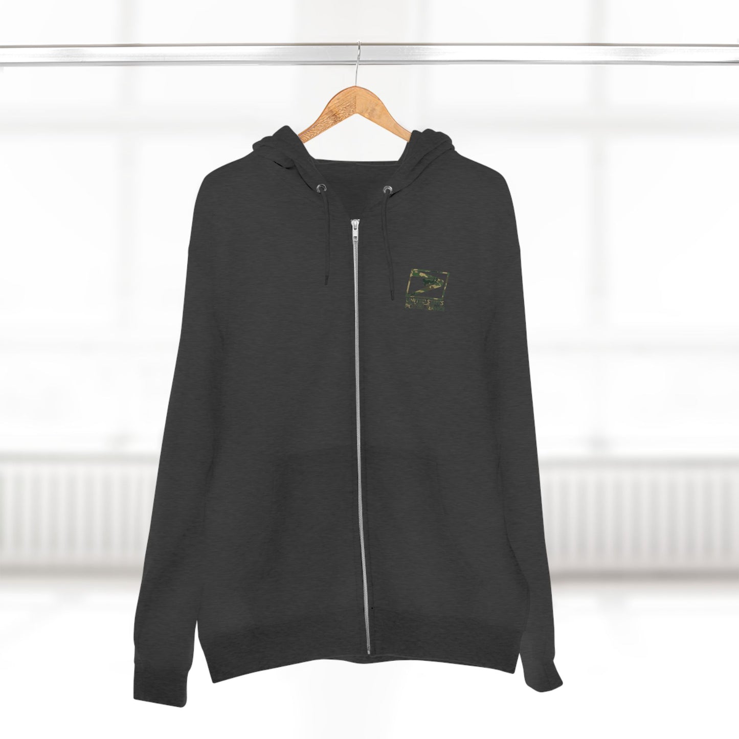 USPS Camo Logo Zip Up Hoodie