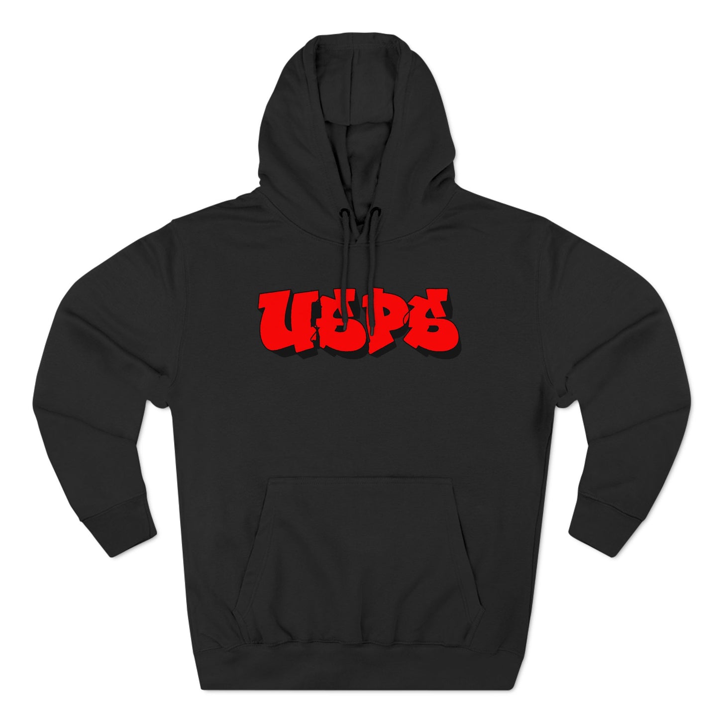 USPS Red Graffiti Letter Pullover Hoodie