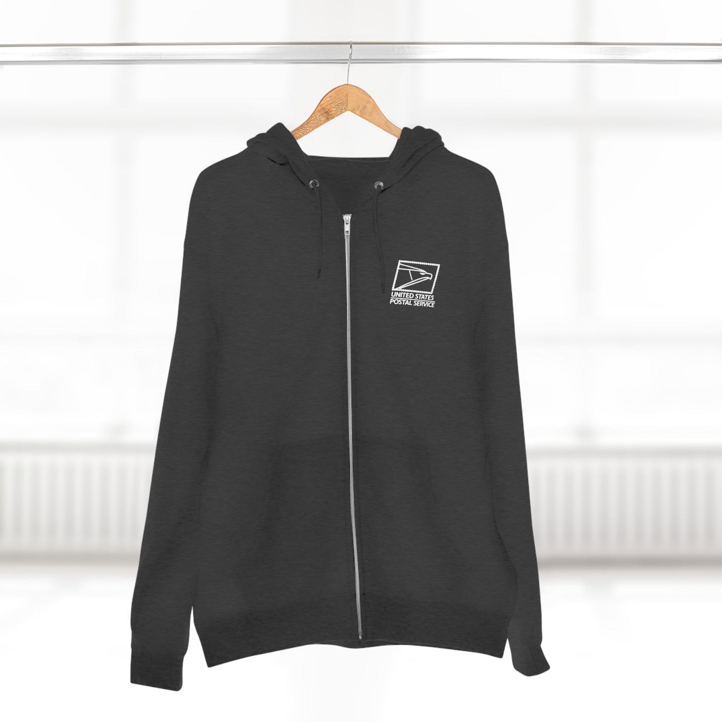 USPS Pearls Logo Zip Hoodie