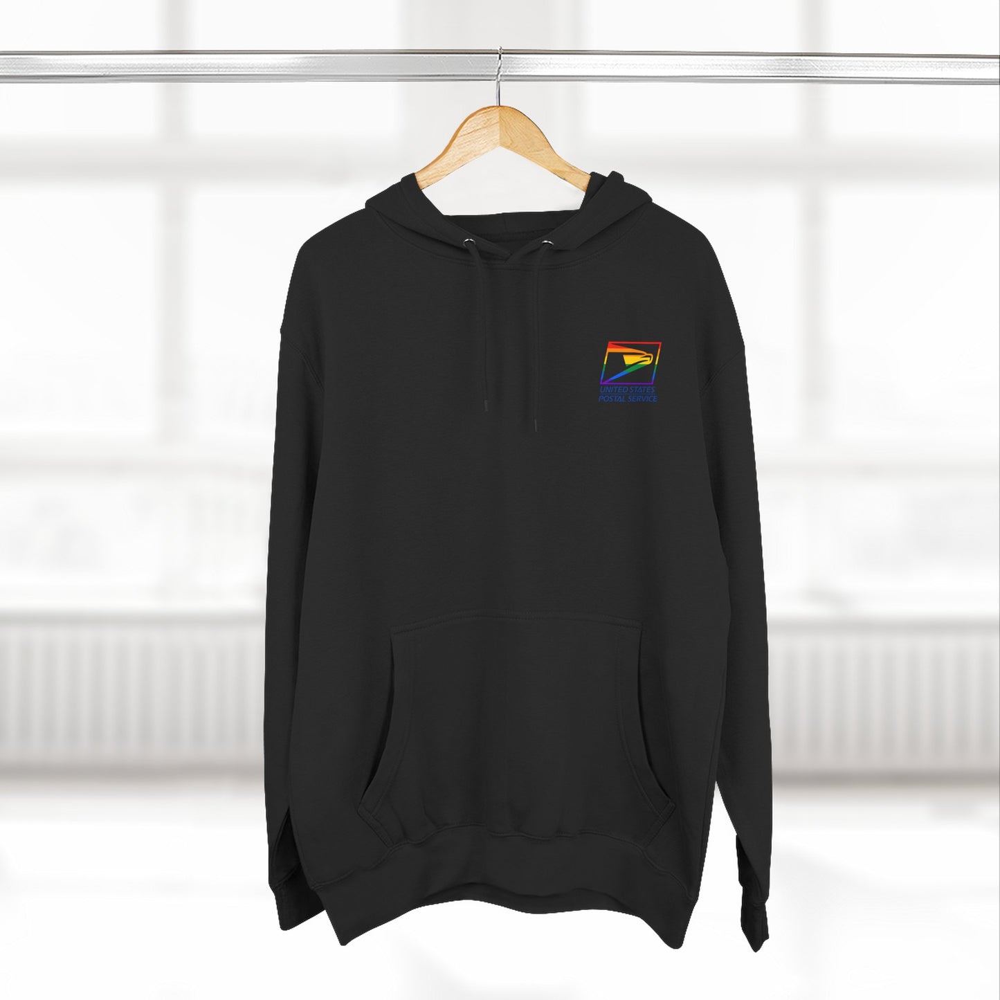 USPS Pride-Themed Logo Pullover Hoodie