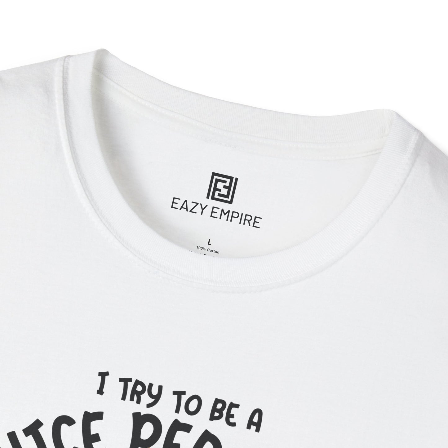 'I Try to Be a Nice Person' T-Shirt