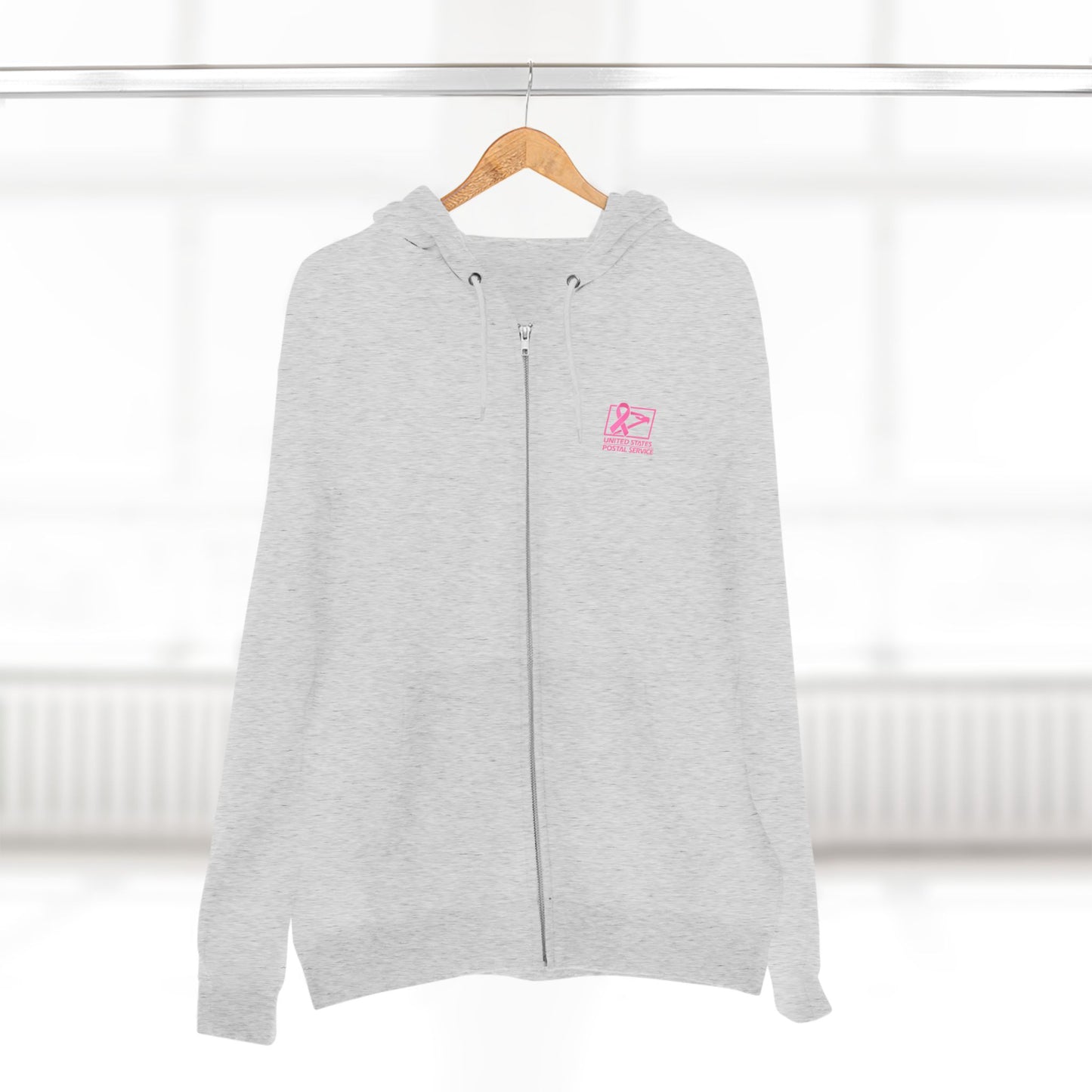 USPS Awareness Logo Zip Up Hoodie