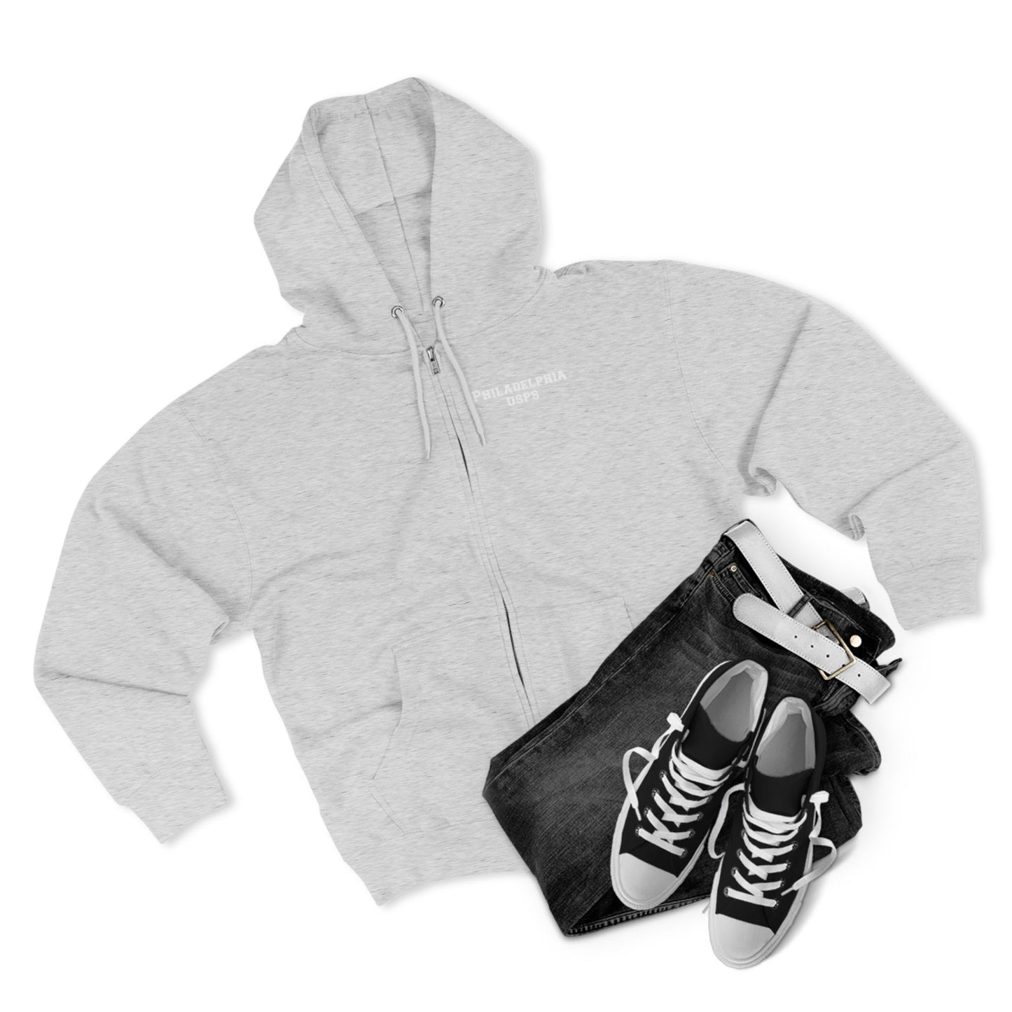 Philadelphia USPS Zip Up Hoodie