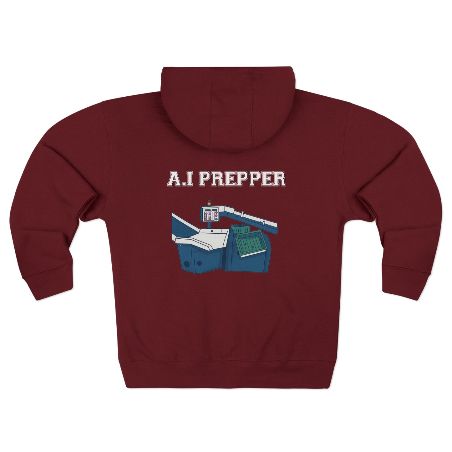 A.I. Prepper Zip Hoodie