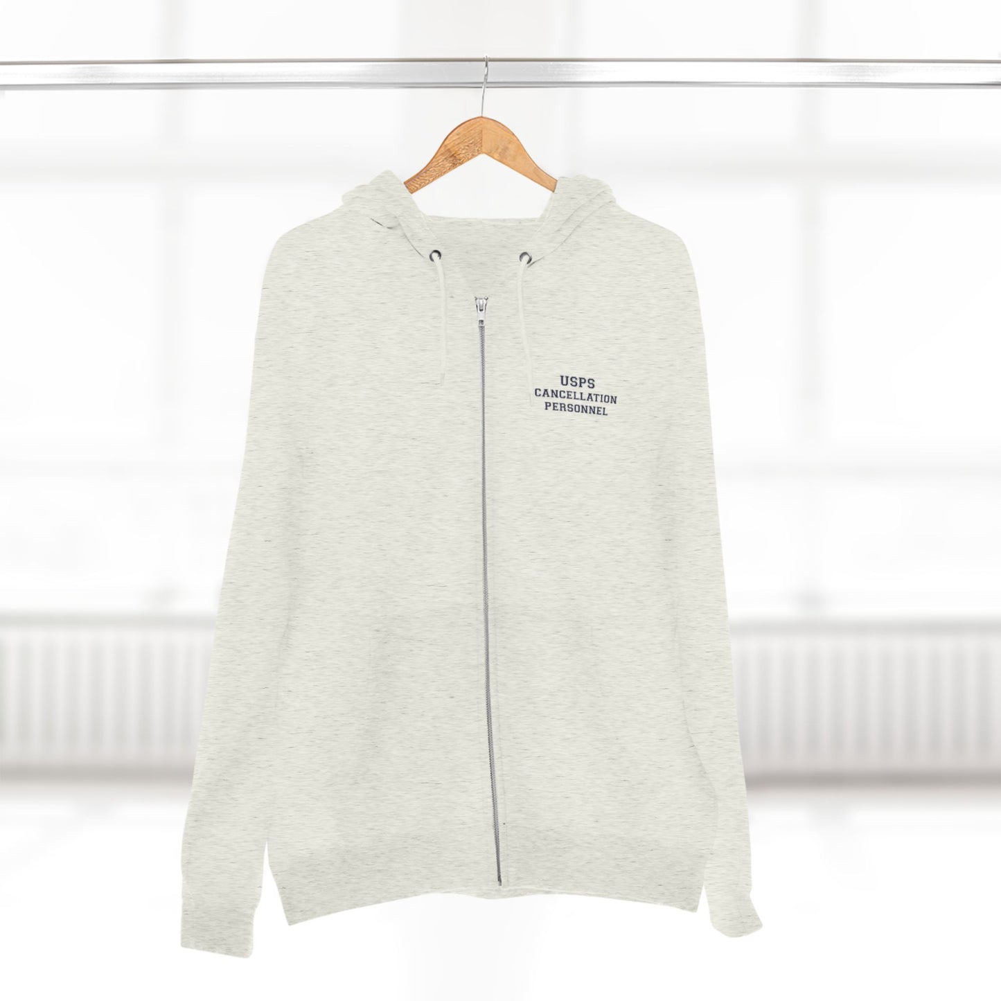 USPS Cancellation Personnel Zip Up Hoodie