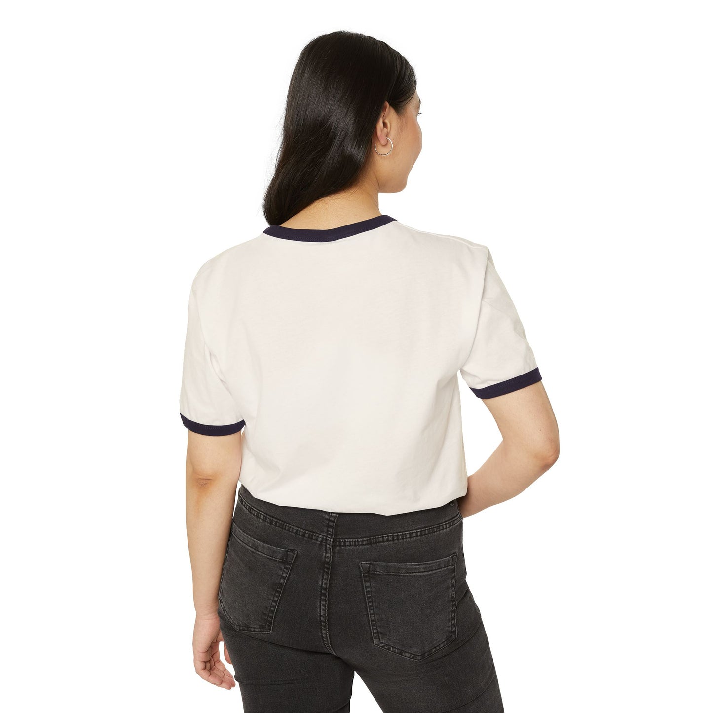 USPS Baseball Logo on Ringer T-Shirt