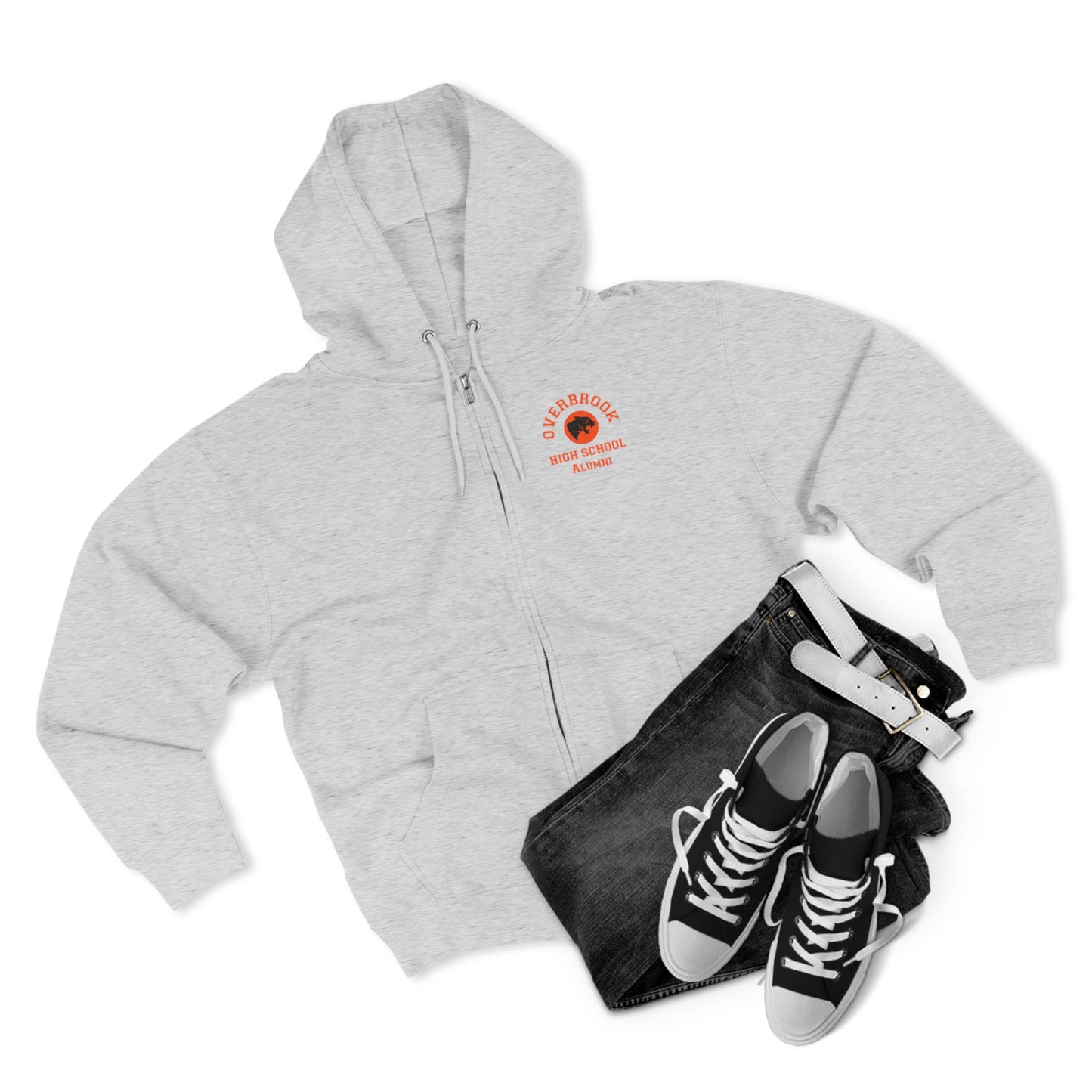 Overbrook High Alumni Zip Up Hoodie
