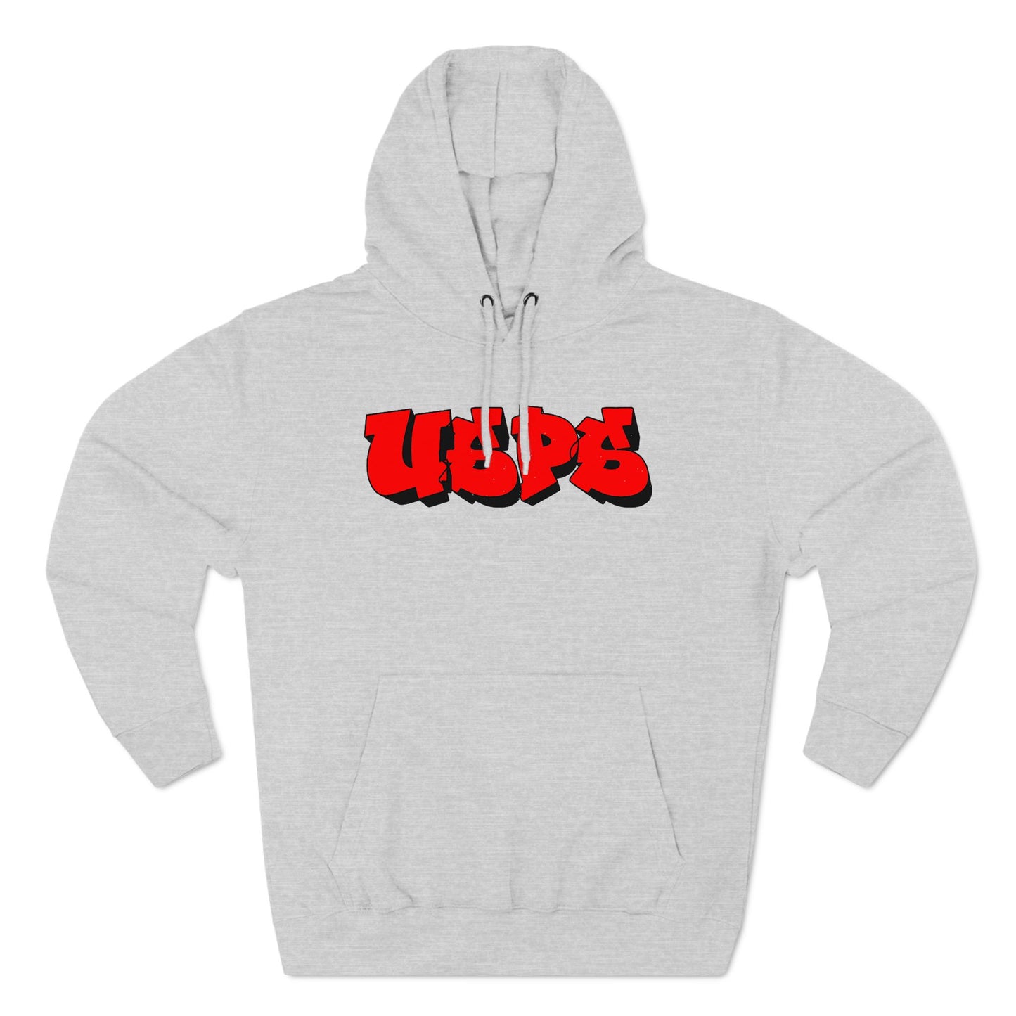 USPS Red Graffiti Letter Pullover Hoodie