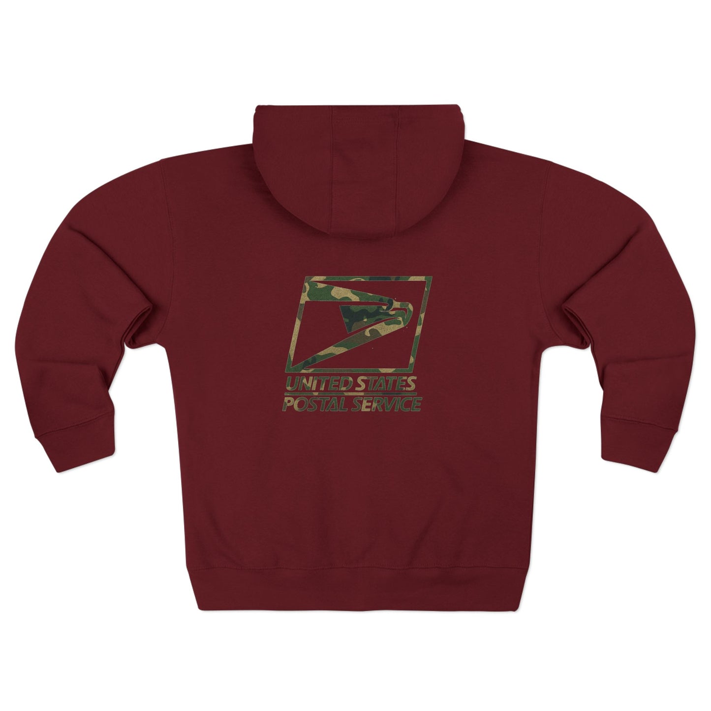 USPS Camo Logo Zip Up Hoodie