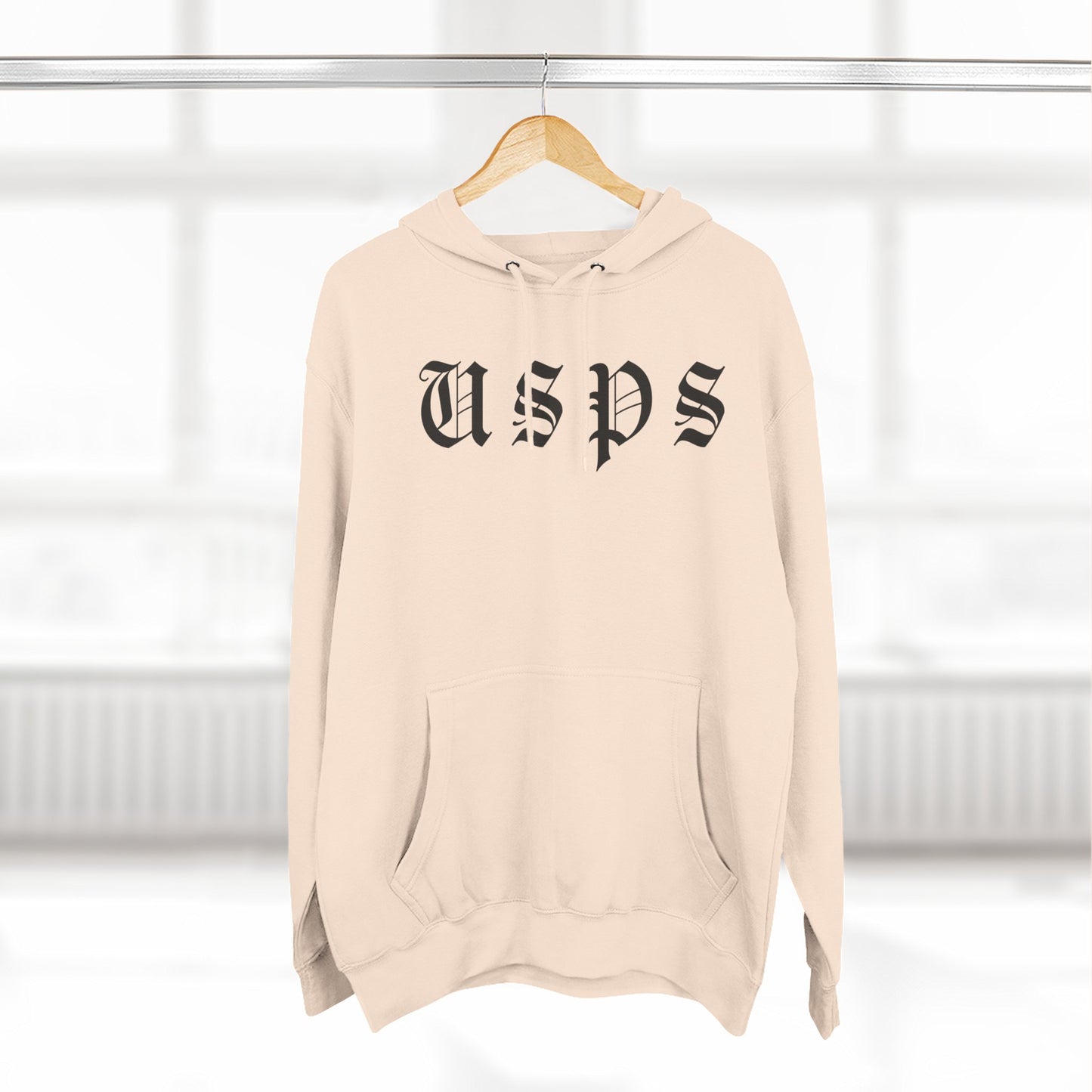 USPS (fancy letters) Pullover Hoodie