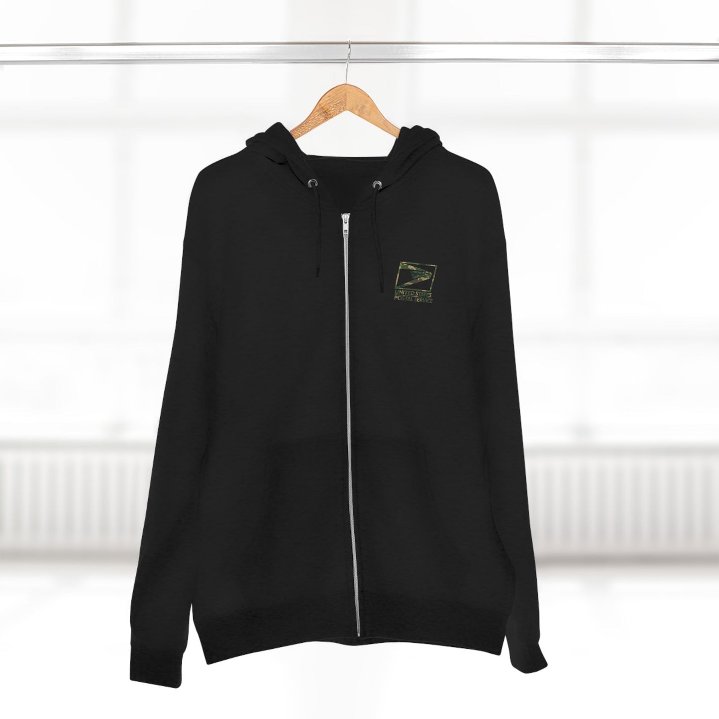 USPS Camo Logo Zip Up Hoodie