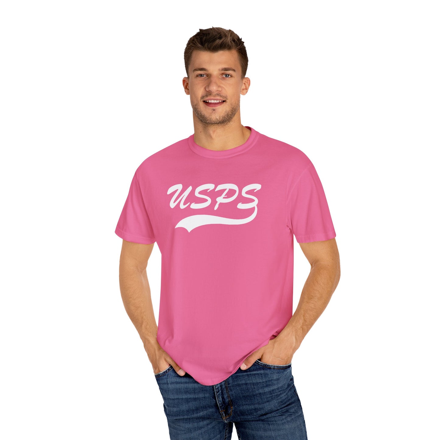 USPS Summer Colors Baseball Logo T-Shirt