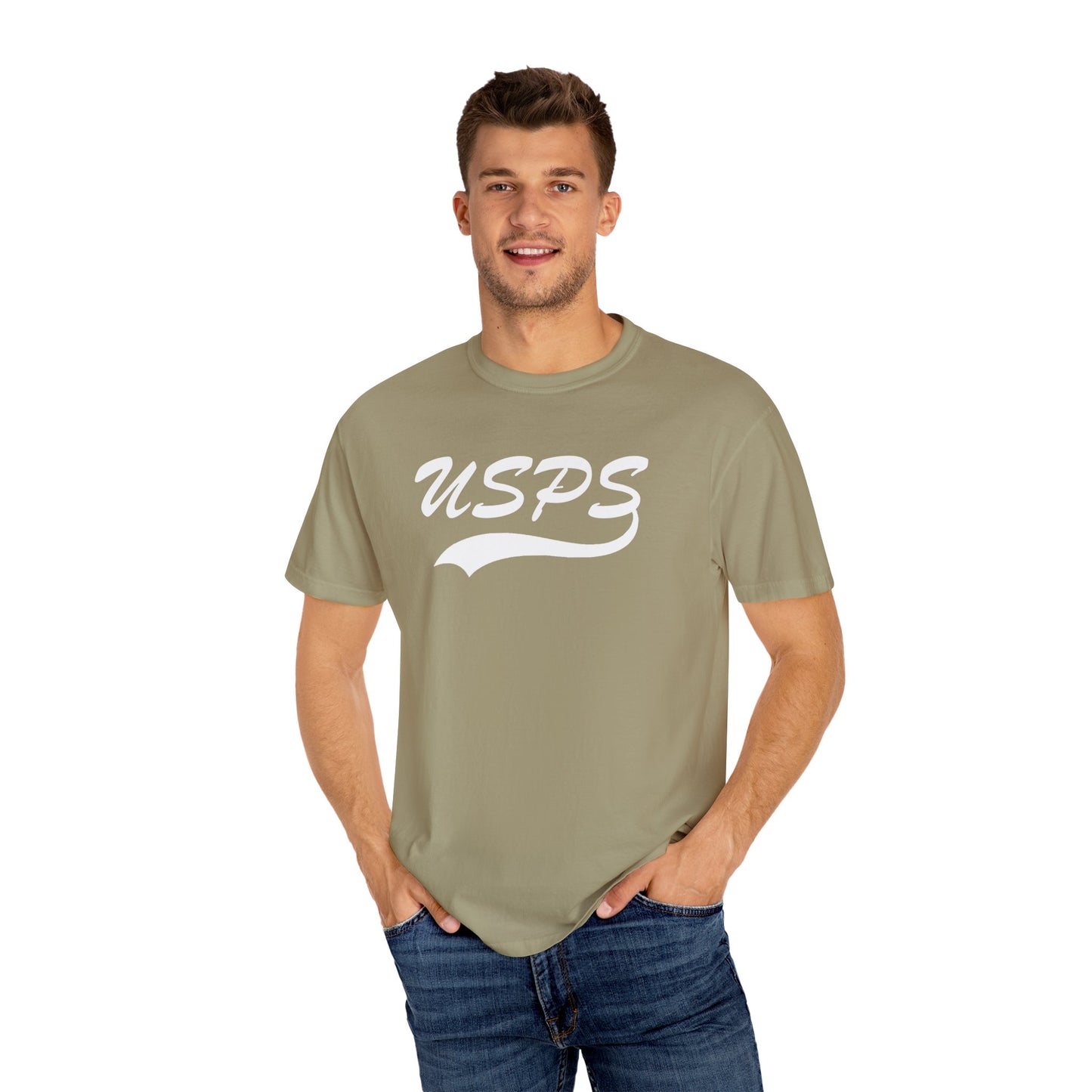 USPS Summer Colors Baseball Logo T-Shirt
