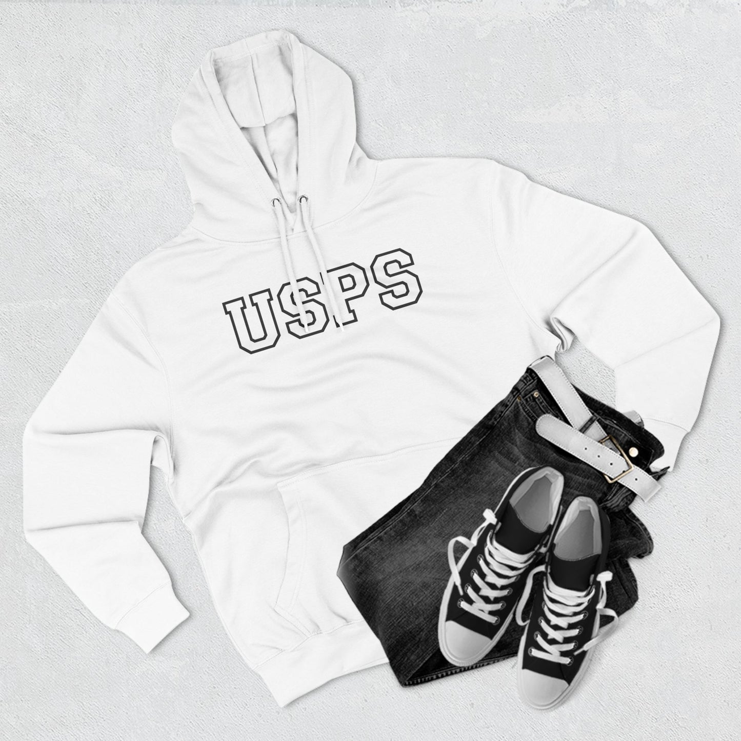 USPS Pullover Hoodie - Warm & Stylish Gear for Postal Workers