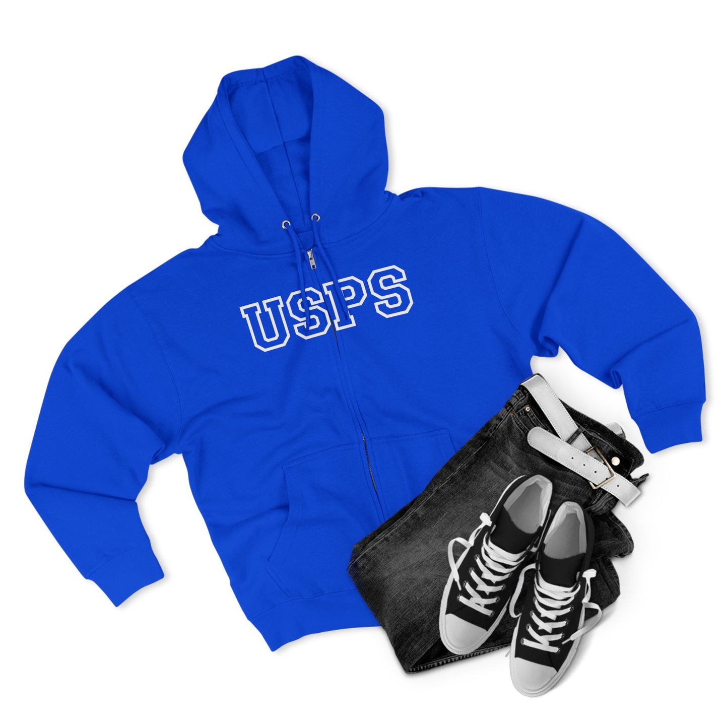 USPS Zip Up Hoodie