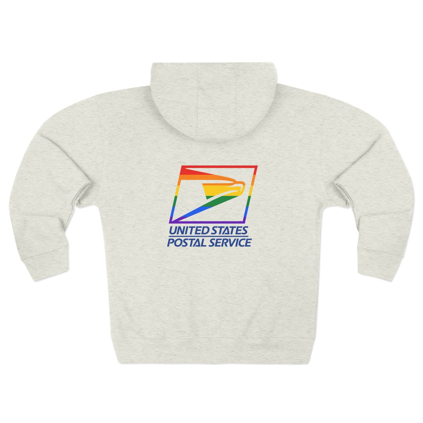 USPS Pride Logo Zip Up Hoodie