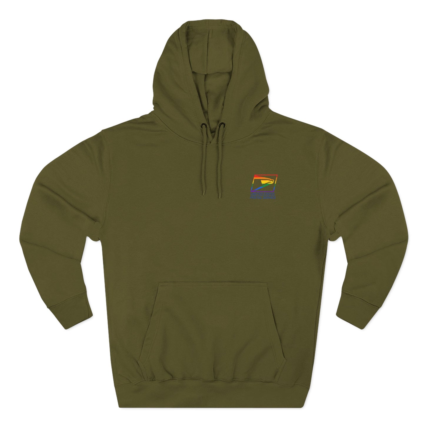 USPS Pride-Themed Logo Pullover Hoodie
