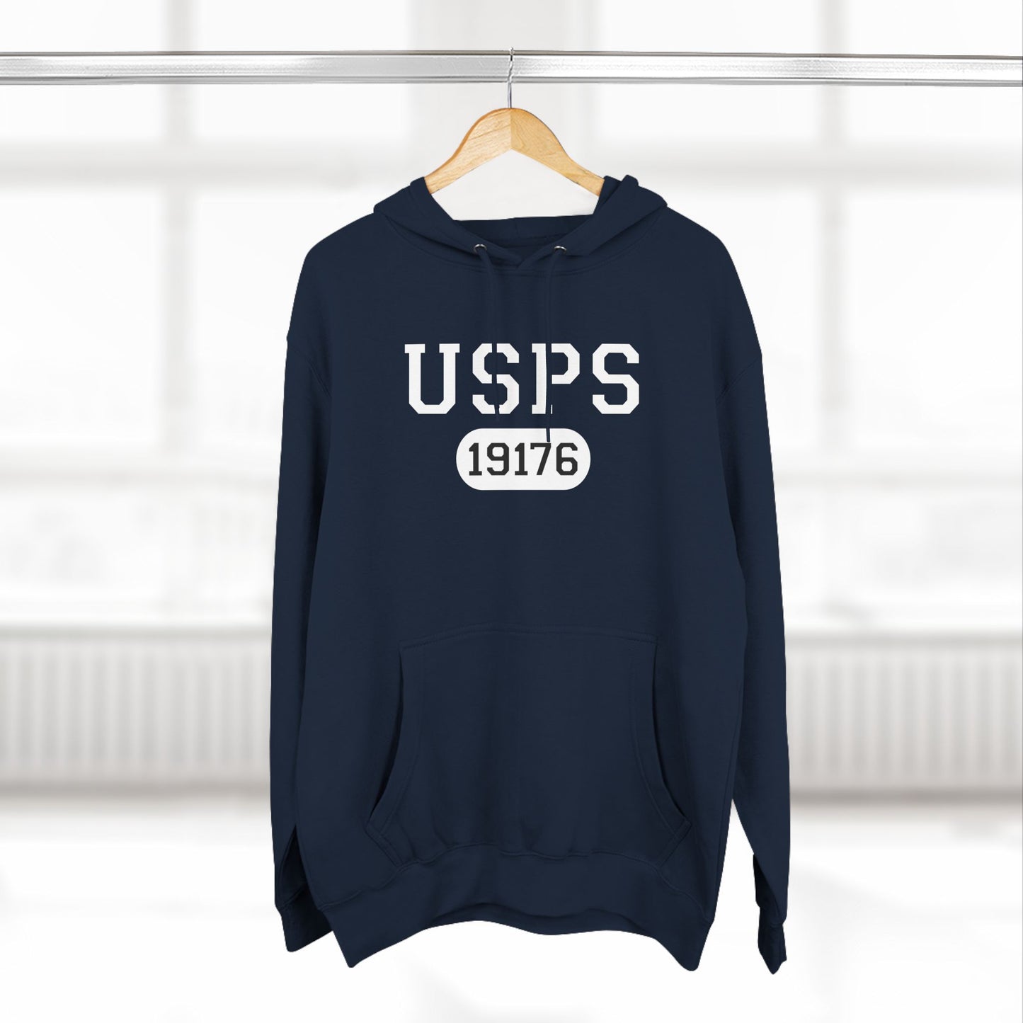 USPS Zip Code Pullover Hoodie