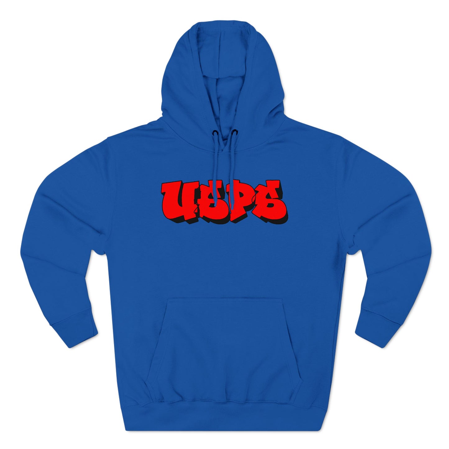 USPS Red Graffiti Letter Pullover Hoodie