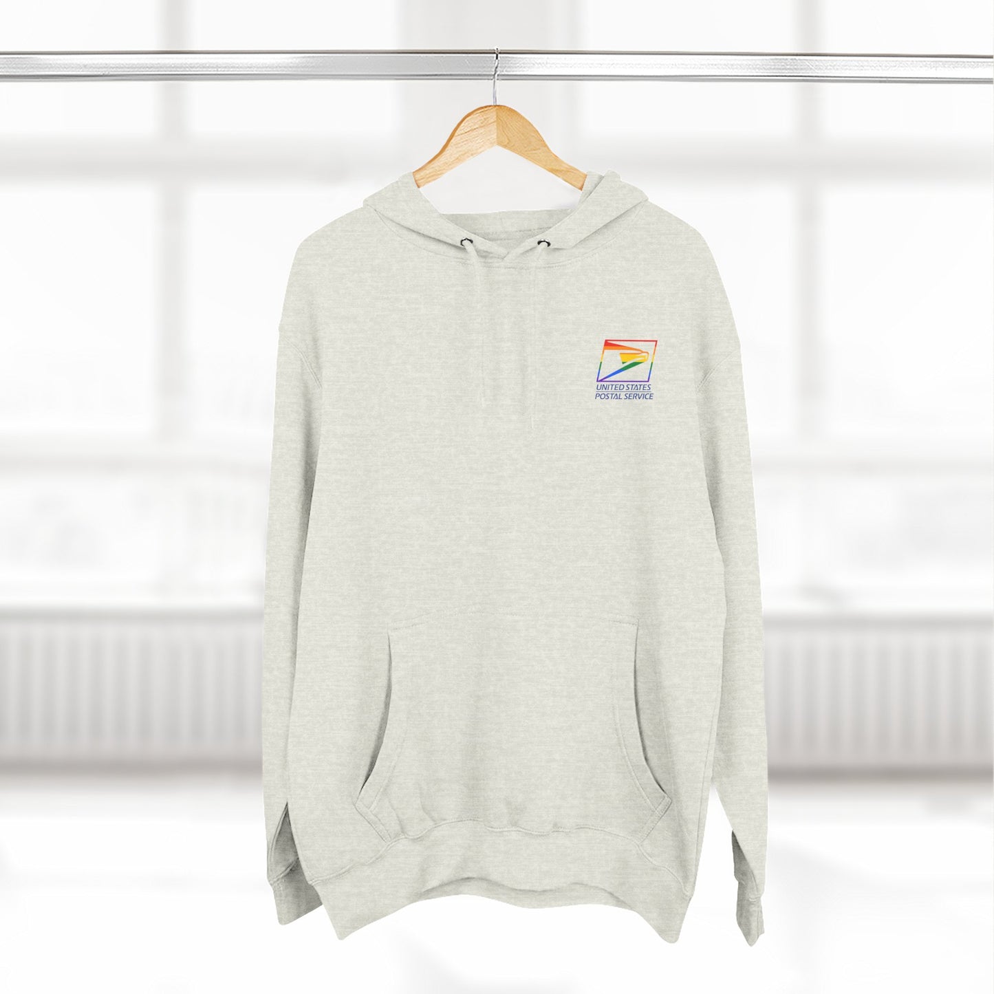 USPS Pride-Themed Logo Pullover Hoodie