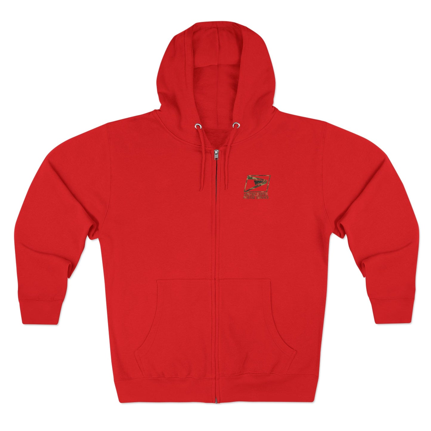 USPS Camo Logo Zip Up Hoodie