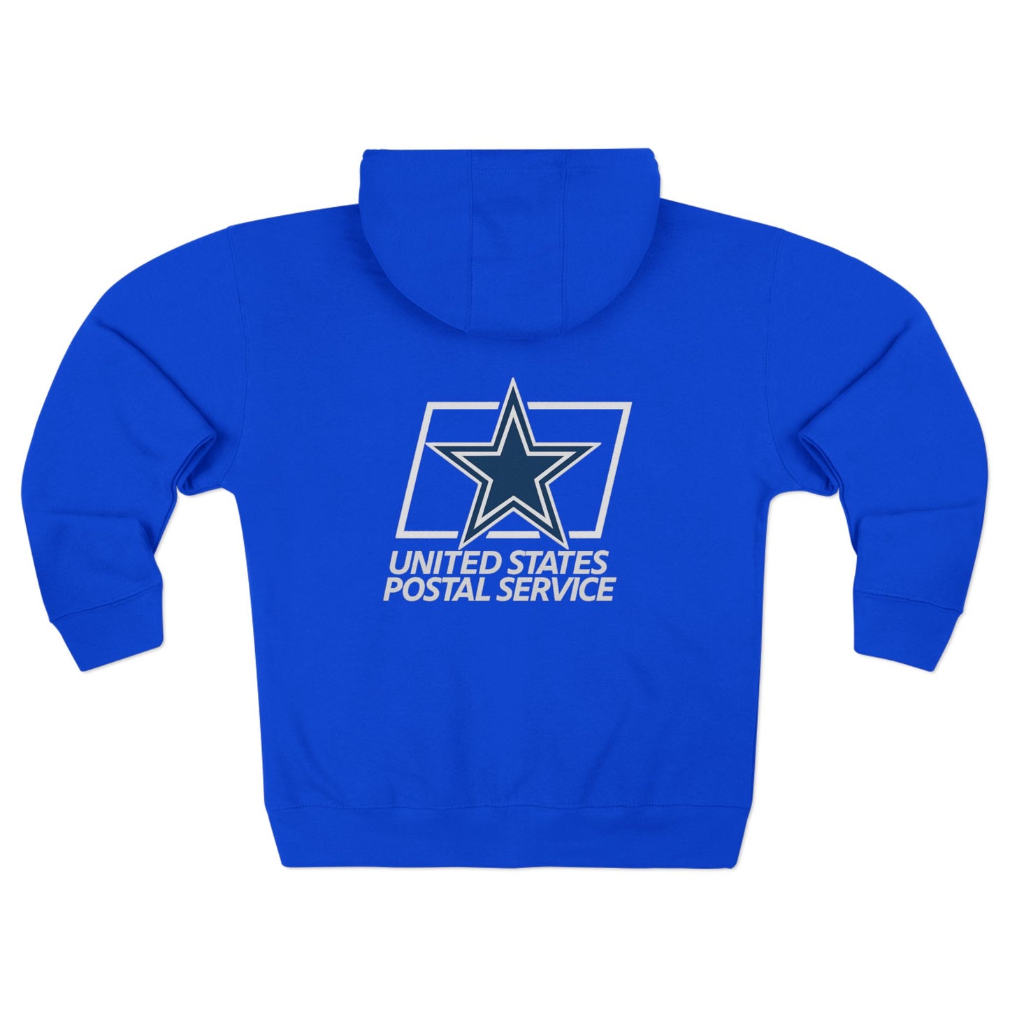 USPS Cowboys Logo Zip Up Hoodie
