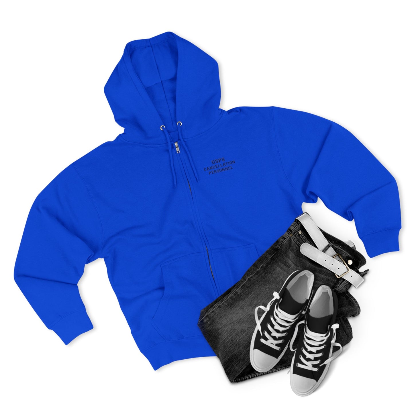 USPS Cancellation Personnel Zip Up Hoodie
