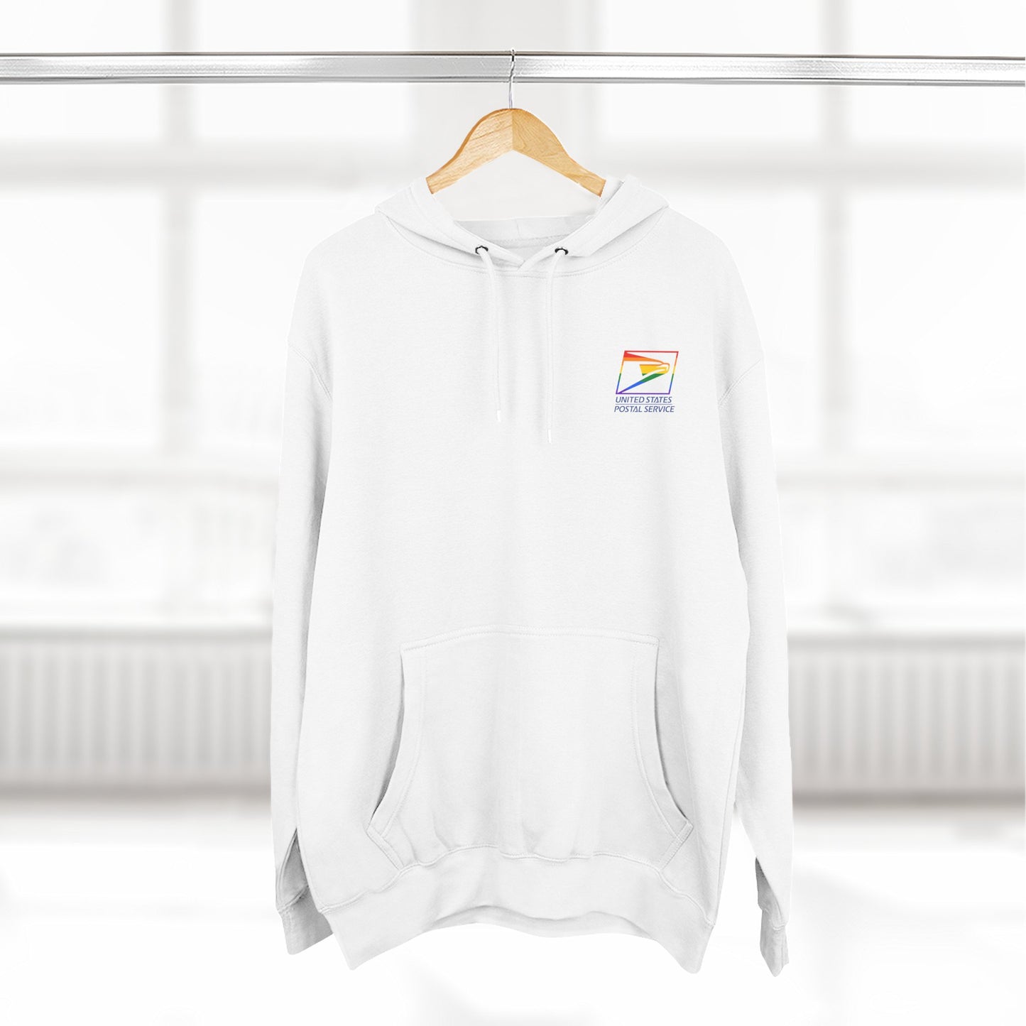 USPS Pride-Themed Logo Pullover Hoodie