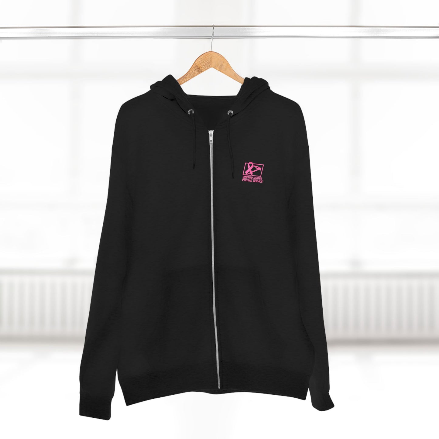 USPS Awareness Logo Zip Up Hoodie