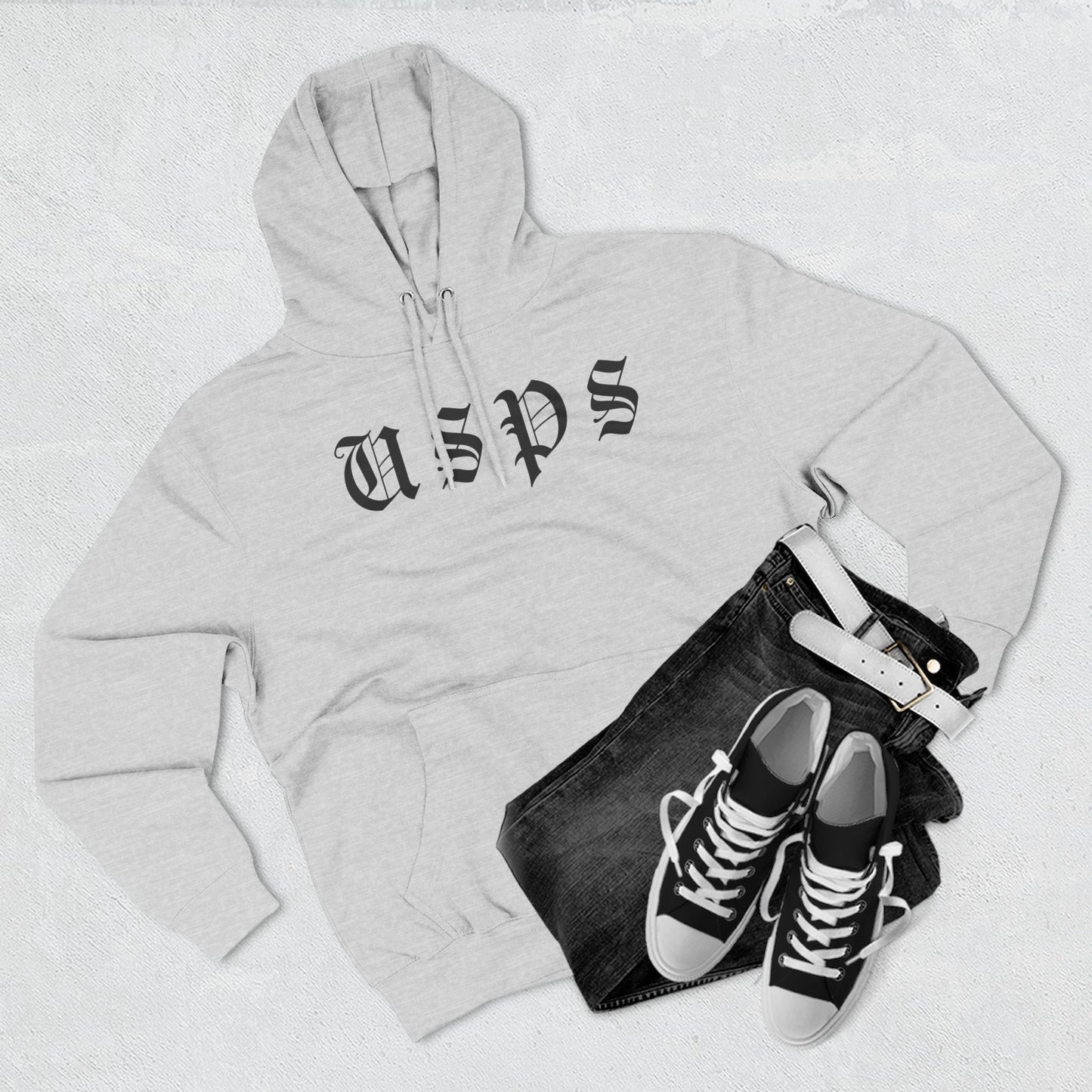 USPS (fancy letters) Pullover Hoodie