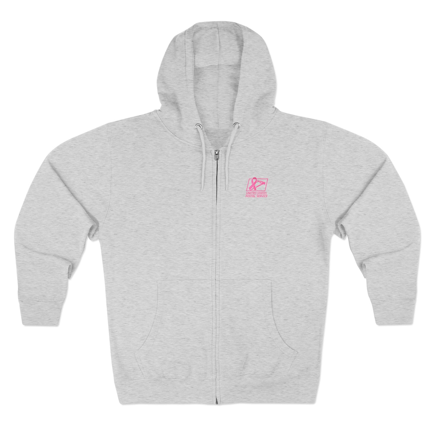 USPS Awareness Logo Zip Up Hoodie