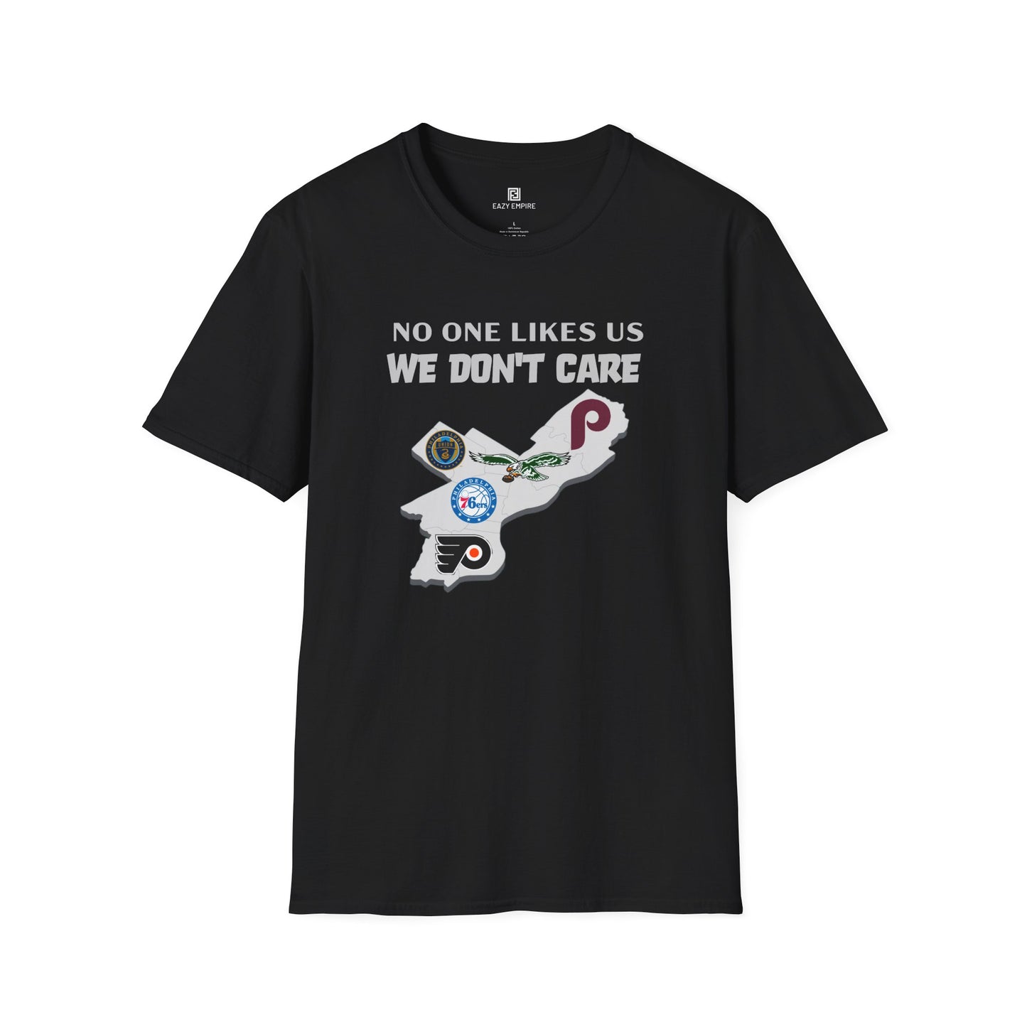 'No One Like Us We Don't Care' Philly Sports Teams T-shirt